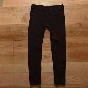 Black Knit Flare Pants – Size M/L